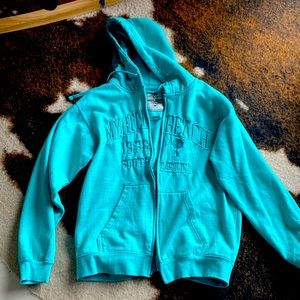 Myrtle Beach salty, wave sweatshirt, medium hoodie